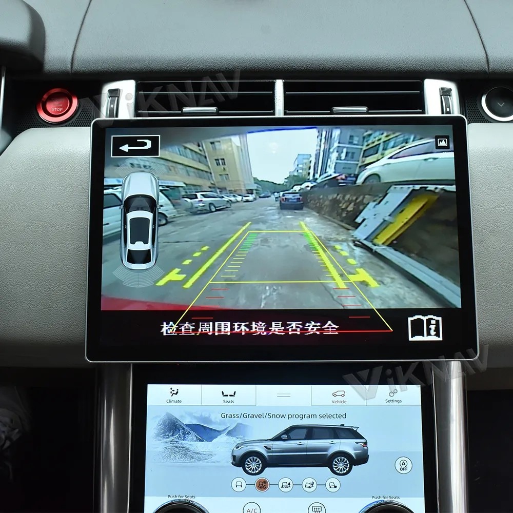 13.3 Inch Android Auto Car radio For Range Rover Sport L494 GPS Navigation Multimedia Player Wireless Carplay BT 4G