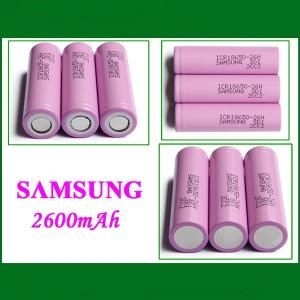 China Samsung ICR18650-26F battery 3.7V 2600mah 18650 li-ion rechargeable battery wholesale
