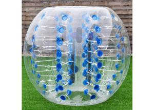 China Leisure Centre Inflatable Outdoor Toys , Pool Land Inflatable Bumper Ball wholesale