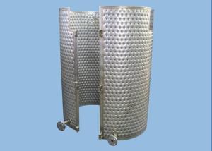 China Food Grade Ethanol Cooling 500L Dimple Jacketed Vessel wholesale