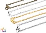 2m Length Fadeless Lobster Clasp Bulk Jewelry Chain