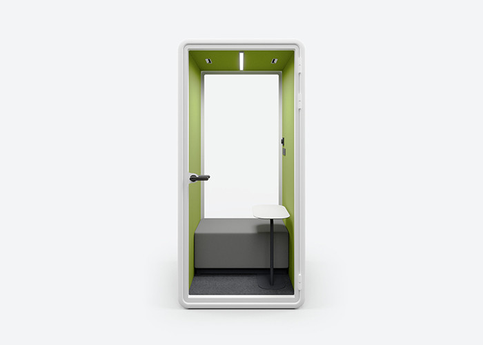 Quality silent booth for recording PET acoustic felt in panel to reduce 35db for one person S size