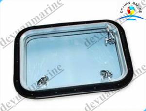 China Bolted Marine Hatch Cover Steel Rectangular Window For Boat wholesale