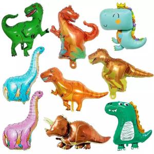 China Wholesale Dinosaur Series Balloons Tyrannosaurus Rex Brontosaurus Charizard Dinosaur Party Theme Decorative Foil Balloon wholesale