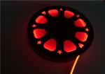 Red Color 24V Super Flexible LED Strip Light With Silicone Materials For Outdoor