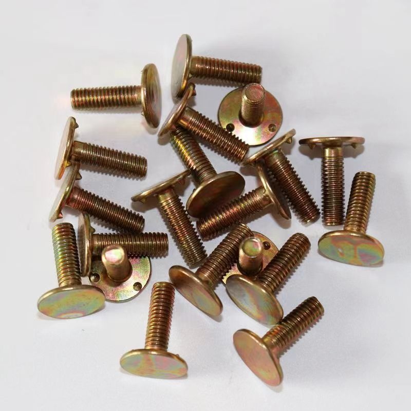 Unc Thread DIN 15237 Yellow Zinc Elevator Bucket Bolt Belt Bolt 280*250*180 for Elevator Maintenance and Repair