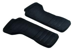 China Black Long Komatsu Excavator Walking Pedal Rubber wholesale