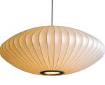 Indoor Lantern 40w White Fabric Hanging Pendant Lamps