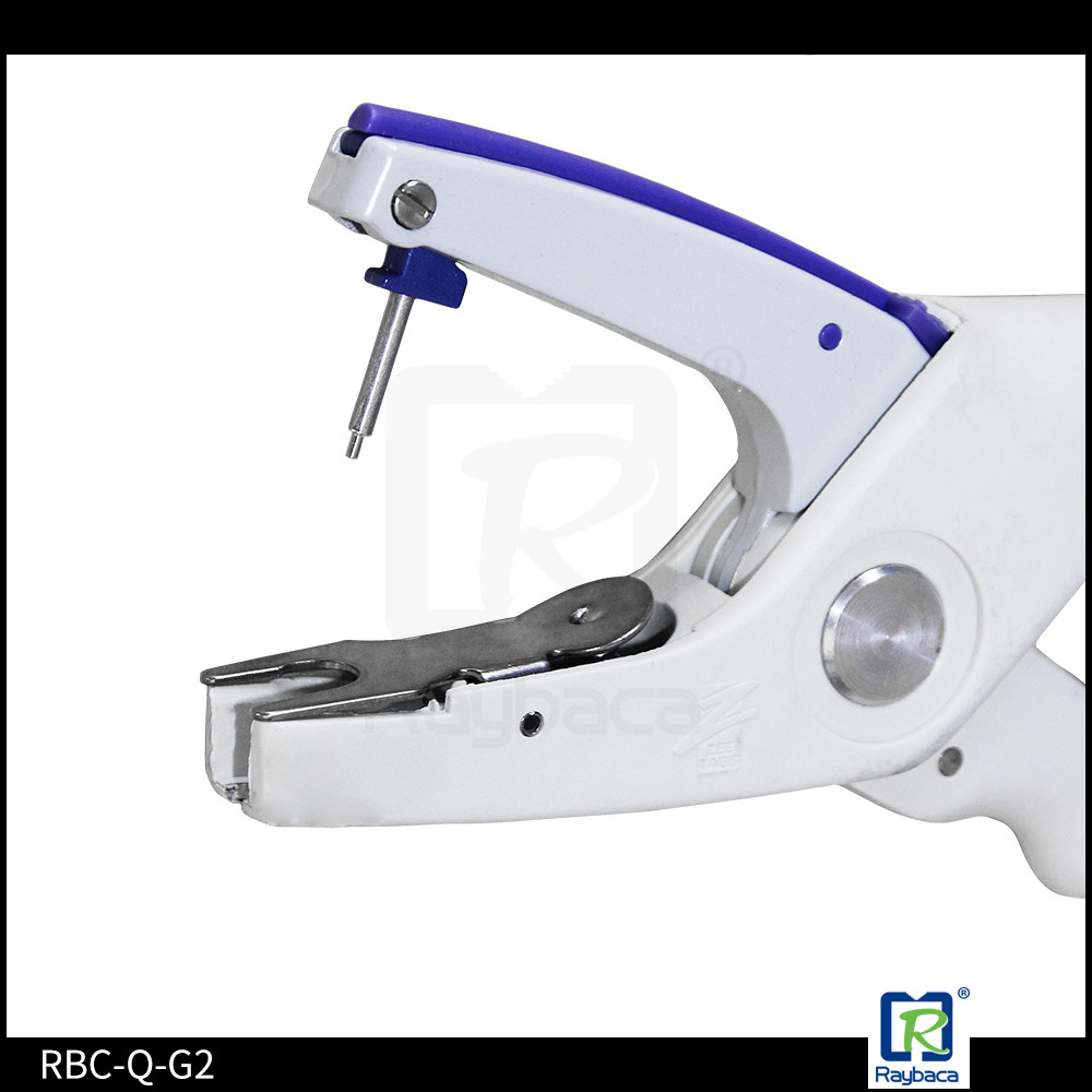 Raybaca Sheep / Goat Ear Tag Applicator 270 * 93 * 34mm ISO9001 Certificaiton easy handle