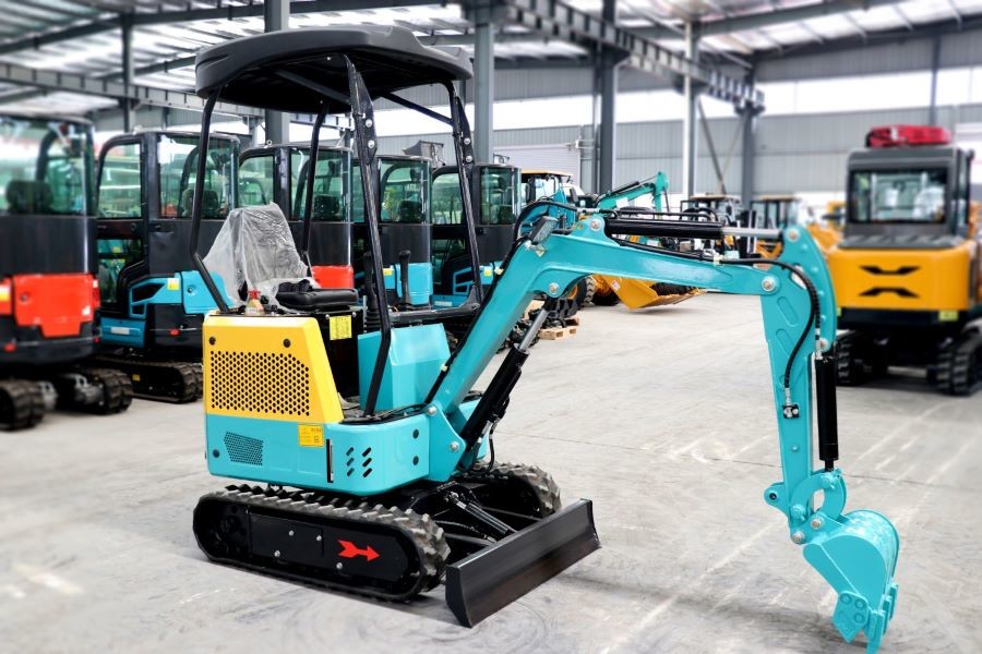1.0/0.8to/1.2/1.5/1.6/1.7/1.8/2/2.5/3ton Full Hydraulic Crawel Small Size Wheel Construction Backhoe Garden Micro Household Farm Construction Mini