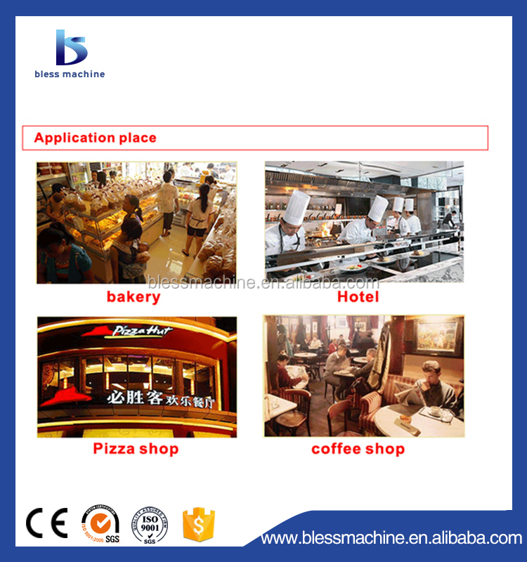 Food Hygiene Standards Bread Oven Bakery for Bakery Useage 200 KG Capacity