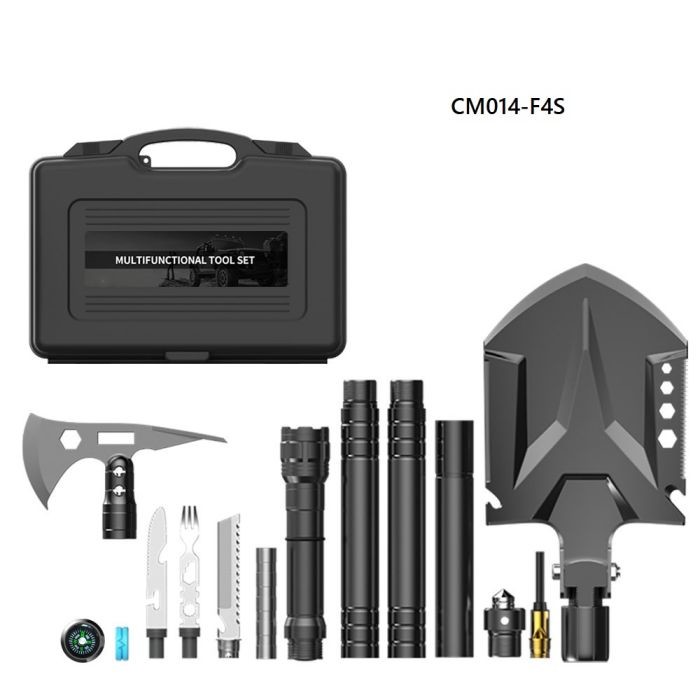 28 In 1 Camping Tool Kit , Hiking Military Survival Tool Kit