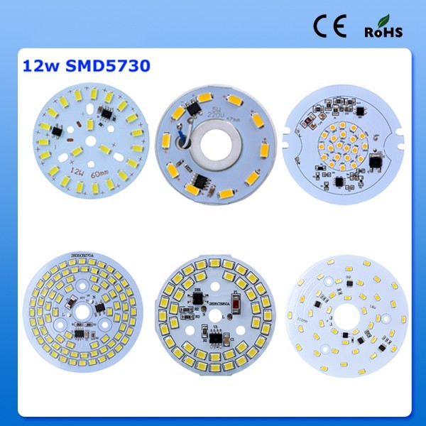 Big Size Round Led Circuit Board 2000W Street Light OEM MCPCB Auminum Based