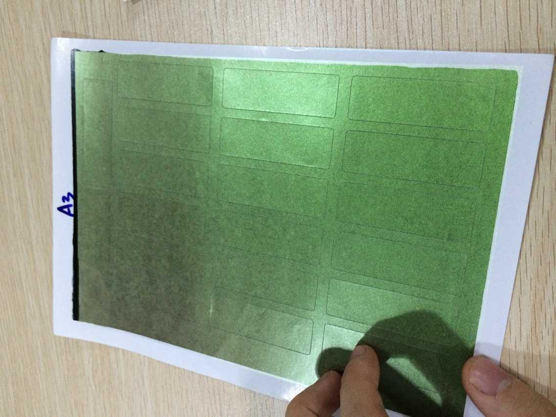 Optical Variable Ink A3 Green to Orange for Screen Printing