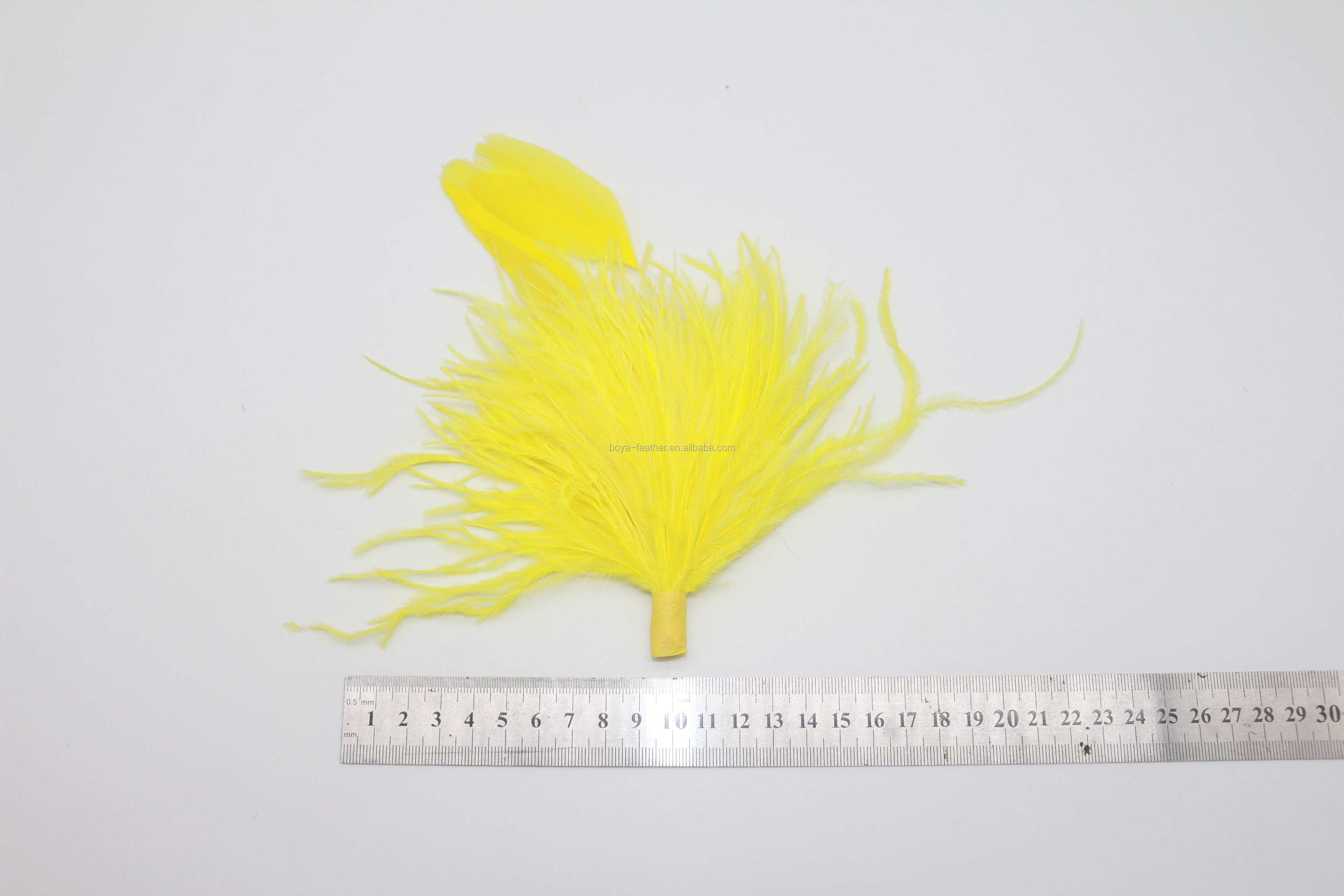 Shipping DHL UPS FEDEX EMS TNT Chinapost Epacket Ostrich Feather Flower Mount with Wire Accessory