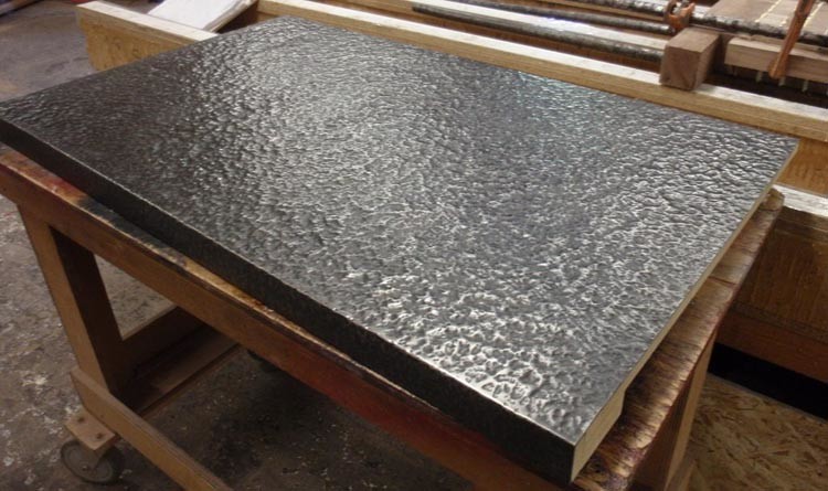 Custom Designs DIY Textured Hammered Metal Sheet Handcrafted Hammered Stainless Steel Sheet
