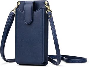 China Small Cellphone Crossbody Wallet Synthetic Leather Material Cellphone Holder wholesale