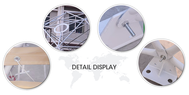 White Outdoor Inflatable Camping Geodesic Dome Tent Waterproof PVC Prefab