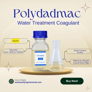 China NSF Certified Water Purifying Chemicals Water Treatment Coagulant PolyDADMAC PDADMAC CAS No 26062-79-3 wholesale