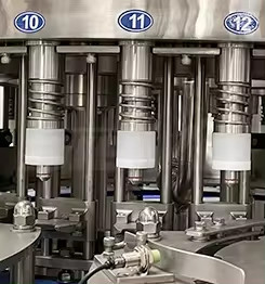Fully Automatic Three-In-One Mineral Water Purified Water Rotary Filling Machine