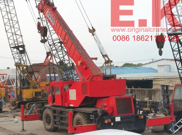 Japanese Hydraulic Kato 50ton rough Terrain crane (KR500E-III) used Japanese