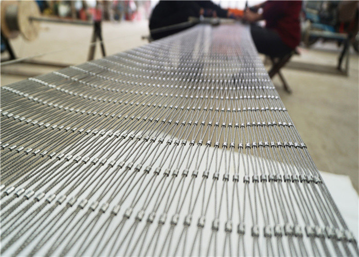 Reinforcing Climbing Plant Mesh Support 1.2mm SS Rope Mesh