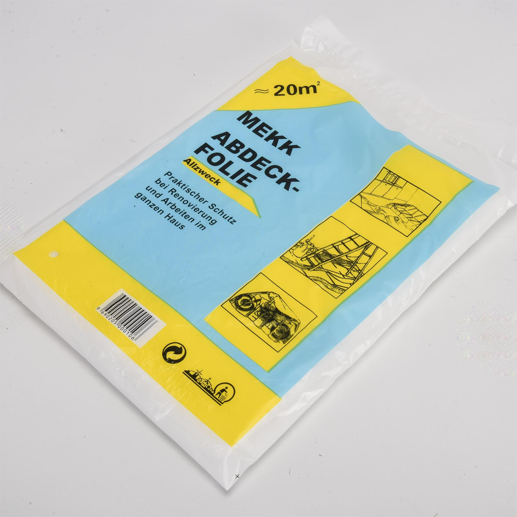 Customized Clear Plastic Protective Painting Drop Cloth for Packaging Film Protection