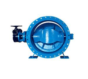 China DN700 Double Eccentric Double Flange Butterfly Valve wholesale