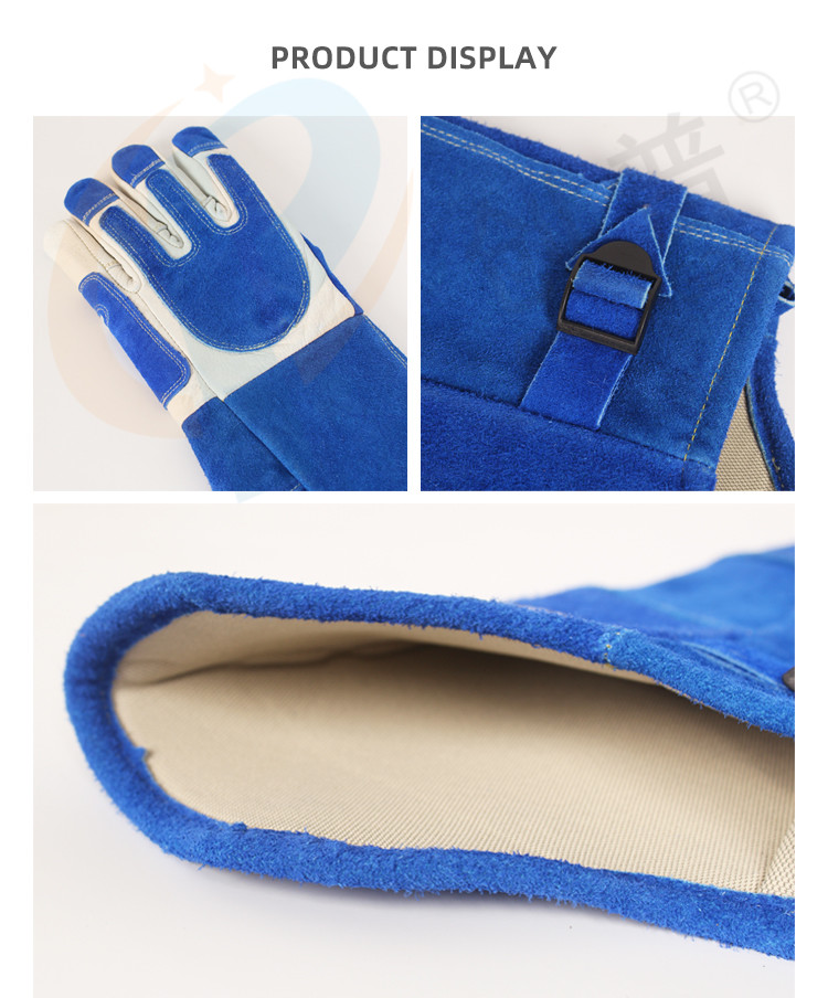 Animal Anti Bite Protective Gloves Length 55CM Extra Long Design