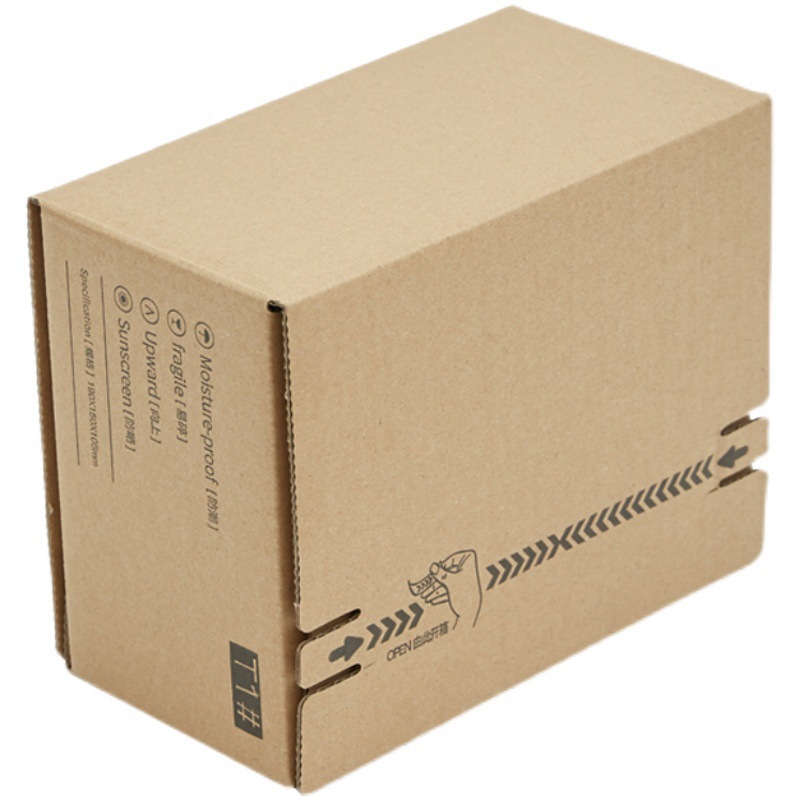 Custom Order Recycled Materials Eco Friendly Foldable Shipping Mailer Paper Board Box