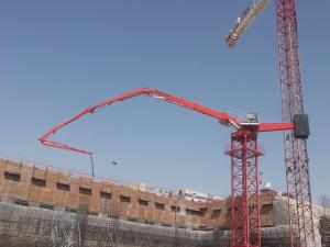 China 32m Concrete Pump Placing Boom , Concrete Placing Equipment Customized Height wholesale