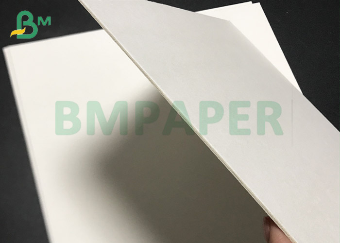 0.7mm 1.4mm Thick Natural White Wood Pulp Based Beer Mat Paper Board Sheet