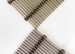Antique Copper Stainless Steel Architectural Mesh Decorative Metal Partition