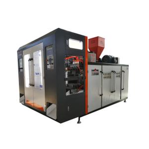 China 5HP Air Cooling 4 Cavity Blow Moulding Machine 13KW 400PCS/HR wholesale