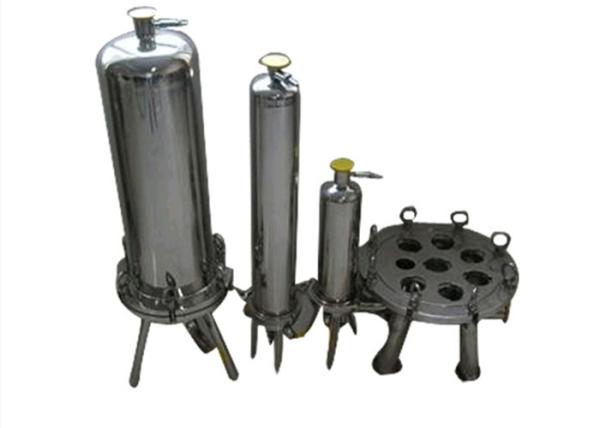 Quality SS304 / SS316 Multi Cartridge Filter Housing / Sanitary Filter Housing for sale