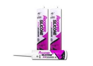 China Excellent Clarity Construction Silicone Sealant Acetoxy Cure Silicone Glass Glue wholesale