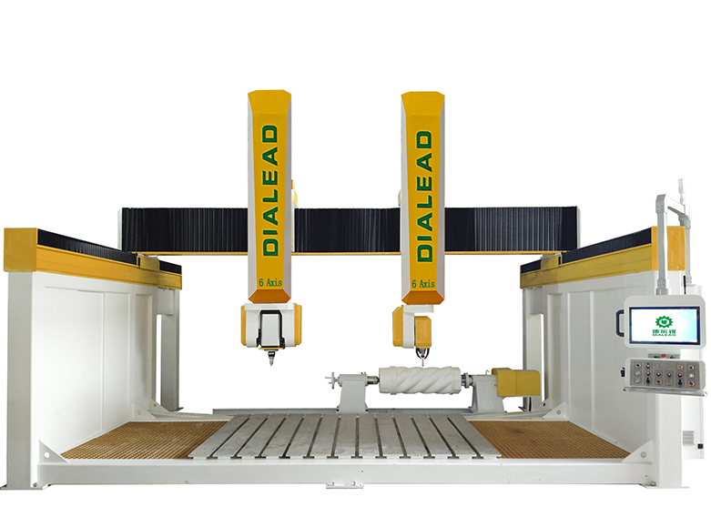 6 Axis Stone Carving Machine CNC Stone Machining Center For Kitchentop Countertops