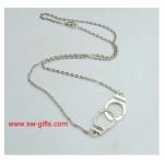 New Fashion Jewelry Handcuffs Choker Pendant Necklace Girl lover Valentine's Day