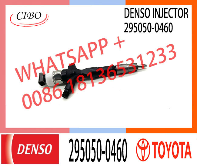 Diesel Fuel Common Rail Injector 295050-0460 9729505-046 295050-0200 23670-30400 for Toyota 1KD 2KD