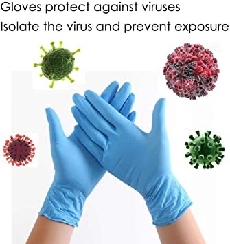 Medical Grade 0.03kg Nitrile Protective Gloves