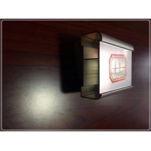 Anodized Industrial Structural Extruded Aluminum Enclosure Silvery Customized