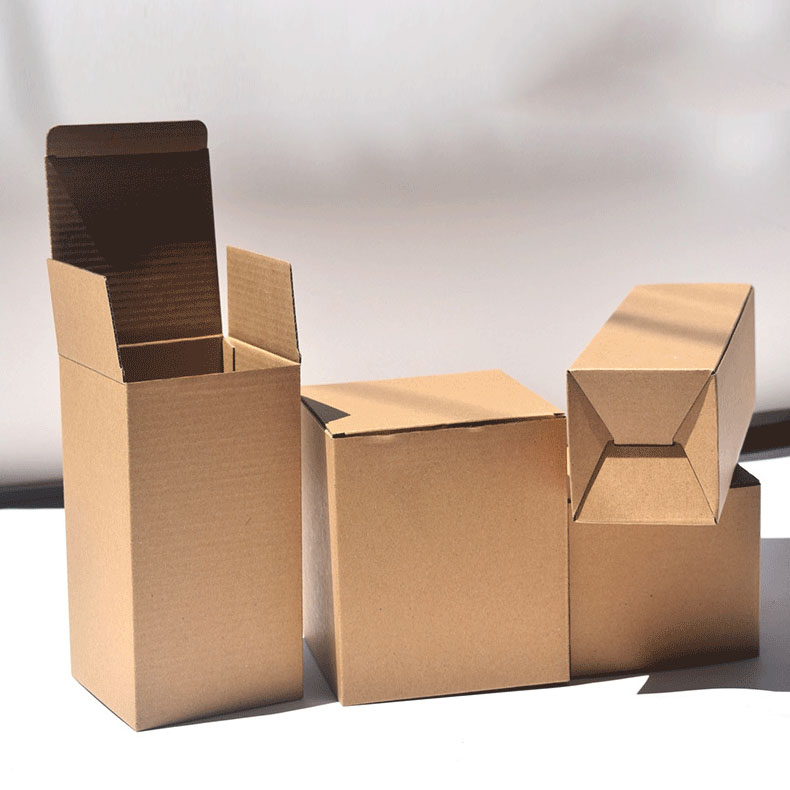 Custom Hard Kraft Paper Folding Skincare Cosmetic Packaging Box for Lipstick OEM/ODM
