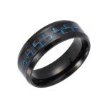 Special Luxury His And Hers Carbon Fiber Rings Carbon Fiber Stainless Steel