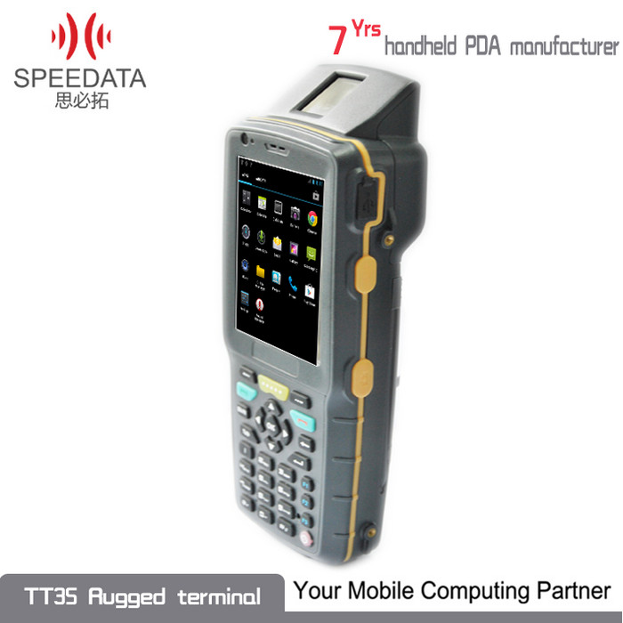 Stable Portable Biometric Fingerprint Scanner For Mobile With 4500mah 3.7v Battery