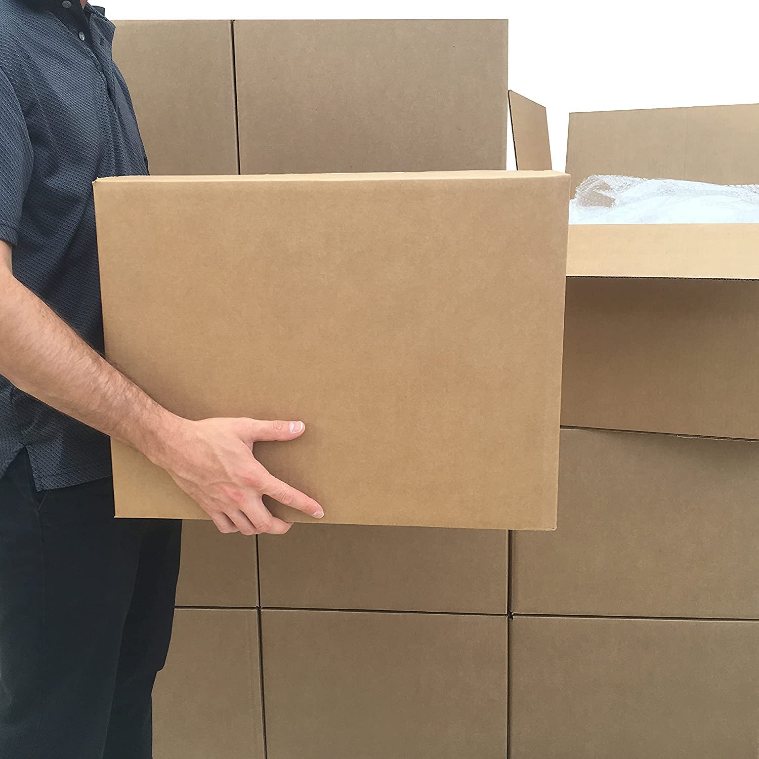 Recyclable Practical Cardboard Gift Box , Varnishing Custom Printed Shipping Boxes
