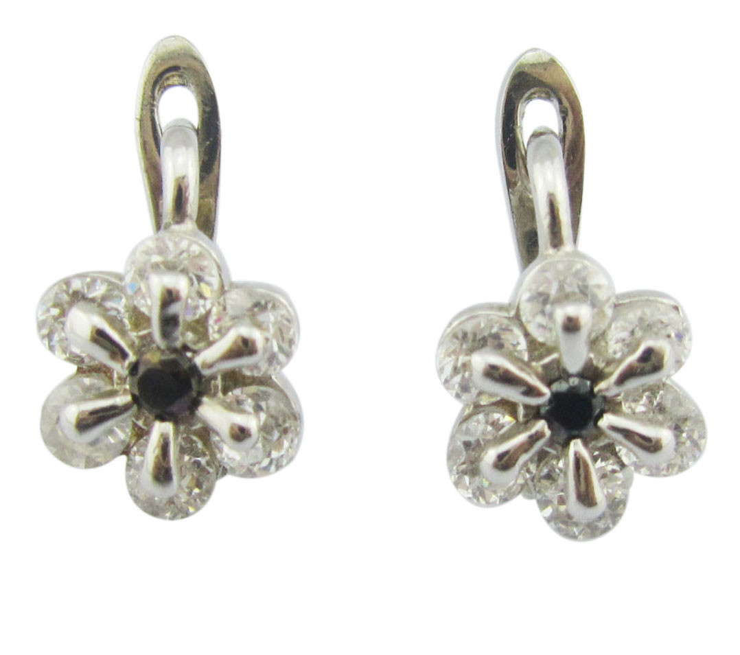 Heart Earring Stud 925 Silver CZ Earrings Small Cz Stone 1.0-1.25mm Perfect For Any Occasion Cubic Zirconia Stud Earring