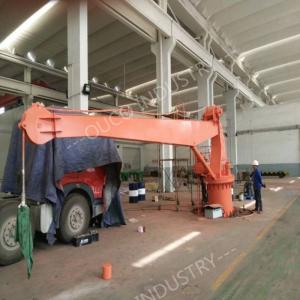 China Steel Material 9m 3t Marine Jib Crane Stiff Boom wholesale