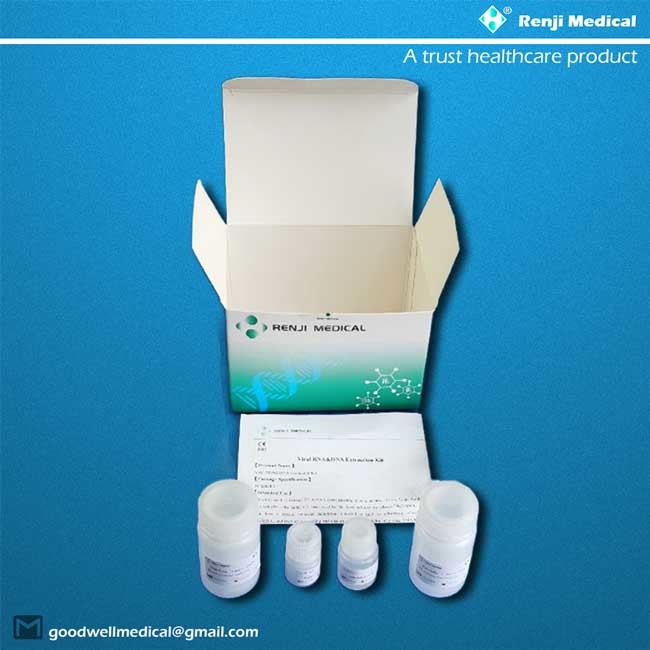 Renji MSDS Nucleic Acid Extraction Kit , 15 min Covid 19 Rna Isolation Kit