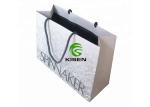Rope Handle Retail Paper Shopping Bags With Logo Eco Friendly Reusable