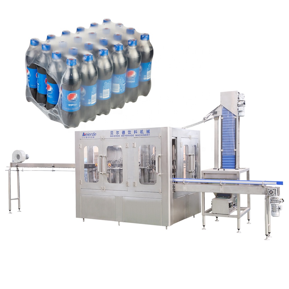 Long Service Life Shrink Packing Machine PE Film Mineral Water Packing Machine